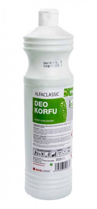 Vonný koncetrát Alfa Deo Korfu 1000 ml