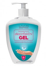 Bezoplachový dezinfekční gel LAVON 500 ml