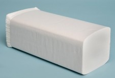 Papírový ručník skládaný 1vrstvý, celulóza, 4000ks