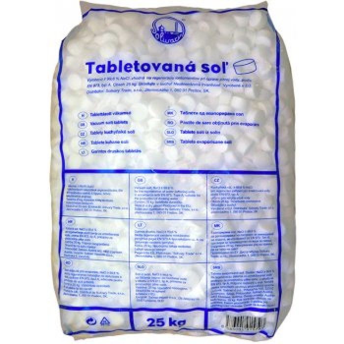 Tabletová sůl 25 kg