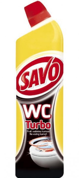 SAVO WC Turbo na vodní kámen 750 ml