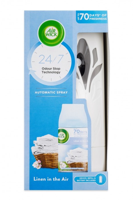 AIRWICK Freshmatic STROJEK a náplň Prádlo ve vánku 250ml