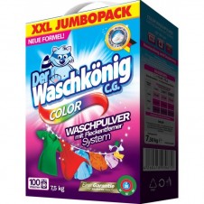 WASCHKONIG prací prášek Color 7,5 kg, 100 pracích dávek